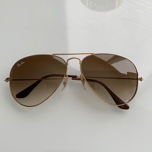 Authentic Ray Ban Aviator Sunglasses